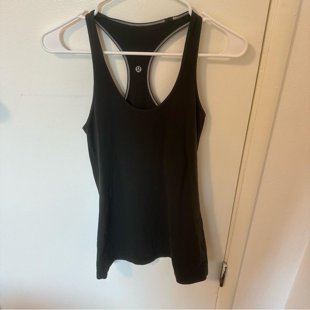 Lululemon Olive Green Racerback Tank Top